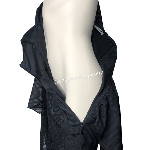 NEW Free People ISLA Dreamer Black One Shoulder Dress - Picture 6 of 8